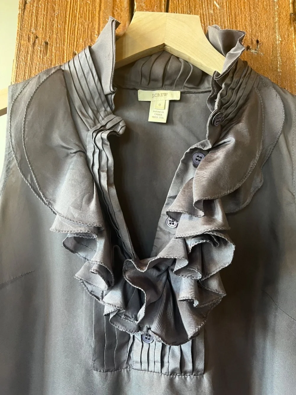J. Crew beautiful silk